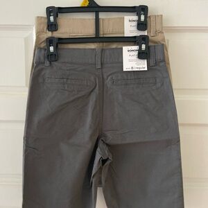 Boys Shorts - New w/ Tags, Size 8
Tan & Dark Gray